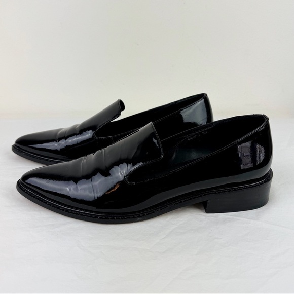 Alias Mae Black Patent Leather Loafers - Picture 5 of 9
